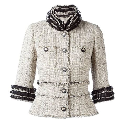 chanel replica tweed jacket|chanel tweed jacket outlet.